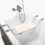 Badewannensitz, Badewannensitz Senioren, rutschfest Badewannenbretter, Ausziehbare 71-81.5 cm,150 KG Tragkraft für Erwachsene, Für ältere Menschen Kann es Beim Baden Darauf Sitzen