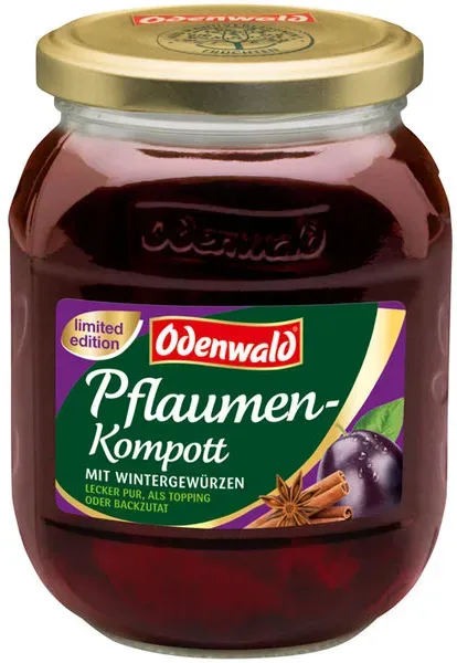 Odenwald Pflaumenkompott