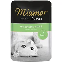 Miamor Ragout Royale in Sauce Truthahn & Wild 22 x 100 g