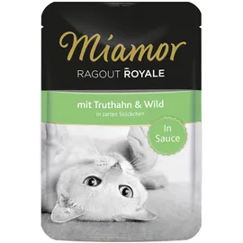 Miamor Ragout Royale in Sauce Truthahn & Wild 22 x 100 g