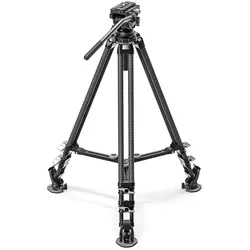 Leofoto Carbon-Dreibeinstativ LVC-193 Doppelrohr + Videoneiger BV-10