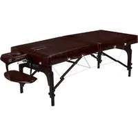 Master Massage Master-Massage Massageliege Supreme, dunkelbraun, klappbar, höhenverstellbar, 2 Zonen, 71cm, breit