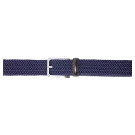 Brax Flechtgürtel Leder/Polyester/Elasthan Blau 110