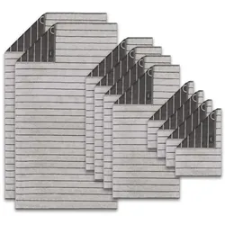 CAWÖ Handtuch Set, 10-tlg. - C Balance, 2x Duschtuch, 4x Handtuch, 4x Gästetuch Platin