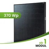 Photovoltaik Modul JA Solar JAM60S21-370/MR (9BB) 370Wp Fullblack/schwarz