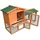 Wiltec Kleintierstall 147 x 52 x 85,5 cm braun