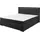 Collection AB Boxspringbett COLLECTION AB "30 Jahre Jubiläums-Modell Athena", schwarz, B:193cm L:208cm, Holzwerkstoff, Spanplatte, Komplettbetten, Boxspringbett, in H2,H3 & H4, wahlweise mit LED-Leiste, Topseller