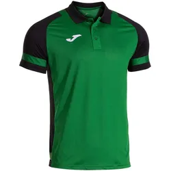 JOMA Lider Poloshirt 451 - grün/schwarz L
