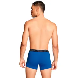 Puma Everyday Trunks unifarben Blau M 6er Pack