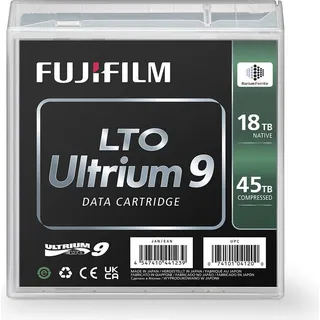 Fujifilm LTO9 18TB/45TB Ultrium BaFe LTO TAPE 16659047, Kapazität: 18TB, Backup Lösungen