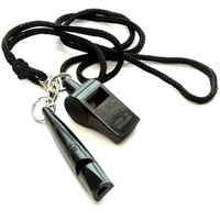 Acme Whistle Set | Hundepfeife No. 211,5 und Trillerpfeife No. 560 mit Pfeifenband schwarz | Hundeausbildung, Jagdhunde