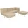 Oviala Loungesofa beige