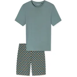 SCHIESSER Pyjama Casual Essentials Blau 58