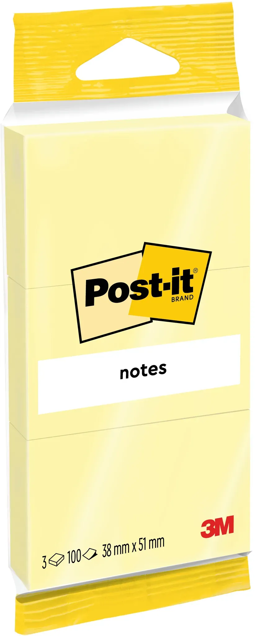 3M Post-it 6810 - Notizen - 38 x 51 mm - 300 Blatt (3 x 100)