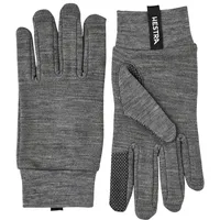 Hestra Merino Touch Point Innenhandschuhe grau