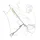 Petzl Scorpio Eashook SW Klettersteigset Grau