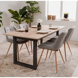 Finori Denver 160-200 x 75 x 90 cm anthrazit