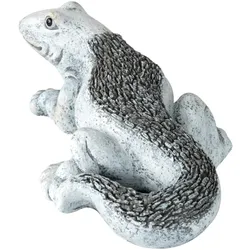 KYNAST Gartenfigur Eidechse 47 cm Steinoptik Reptilien Echse Garten Deko