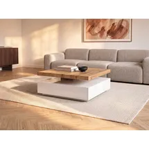 vente-unique Kyria Weiß MDF 1 Schublade 0 x 0 cm