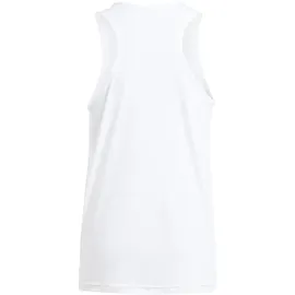 adidas Jungen Lauftop J Team Singlet Kids Shirt, white/black