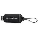 Tractive Tracker-Tasche. Befestige deinen GPS Tracker für Hunde sicher am Halsband (inkl. Klettbänder), Schwarz