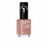 Rimmel London Super Gel Nagellack 12 ml / 033 R&B Rose