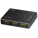 Logilink HDMI-Splitter 1x4-Port, 4K/30 Hz, HDCP CEC, slim,