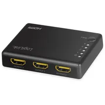 Logilink HDMI-Splitter 1x4-Port, 4K/30 Hz, HDCP CEC, slim,