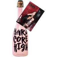 Juju Pfirsich Secco Hardcore High 0,75L (5,5% Vol) mit digitalisierter Autogram