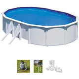 Gre Ovalformbecken KIT500ECO Set 500 x 300 x 120 cm inkl. Sandfilteranlage (5-tlg.)