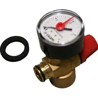 Buderus Sicherheitsventil 3 bar mit Manometer