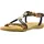 2GO FASHION Sandale Damen Schwarz 41