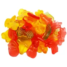 fruchtgummi-klassiker Yummi Yummi Weihnachtsmischung mit 4 verschiedenen Motiven 1000g