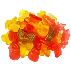 fruchtgummi-klassiker Yummi Yummi Weihnachtsmischung mit 4 verschiedenen Motiven 1000g
