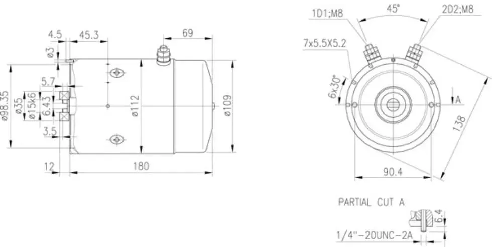 Elektromotor MAHLE MM 222