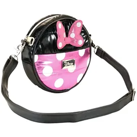 Disney Unisex 03949 Padding Runde Schultertasche Air, Schwarz, Einheitsgröße