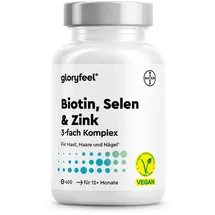 gloryfeel Biotin + Zink + Selen Tabletten 400 St.