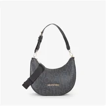 Valentino Regina Re Schultertasche Kunstleder Schwarz/Grau