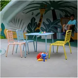 casa.pro Kindersitzgruppe Etroubles 4-tlg. Stahl Mehrfarbig