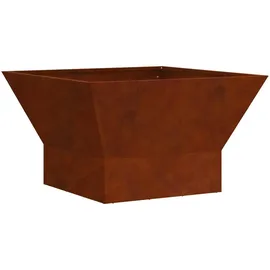 vidaXL Feuerplatz Ø 35 cm Braun