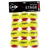 Dunlop Tennisball Stage 3 Red 12-pack in Polybag