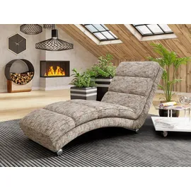 Mirjan24 Relaxliege, Cappuccino, Textil, 1-Sitzer, Rechteckig, 62x84x180 cm, Wohnzimmer, Sessel, Relaxliegen