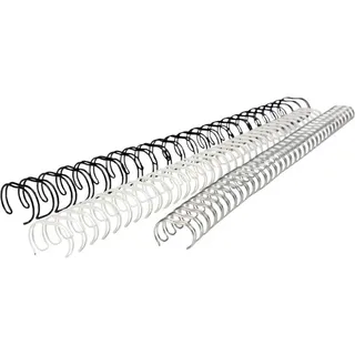 RENZ Ring Wire 3:1 Teilung, 50 Stück, 16 mm für 135 Blatt weiß