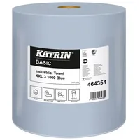 Katrin Putztuchrolle XXL 3 Blue 3-lagig blau, 1.000 Blätter, 1 Rolle