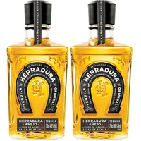 Tequila Herradura Anejo - 100% Agave - 40% Vol. (1 x 0.7 l)/24 Monate Fassreife/Amerikanische Weißeiche (Packung mit 2)