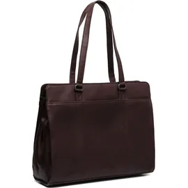 The Chesterfield Brand Fidenza Schultertasche Leder 40 cm Laptopfach braun