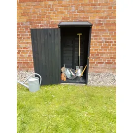 Promadino Geräteschrank Speyer 0,73 x 0,69 m Braun