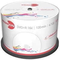 PrimeOn DVD+R 4.7GB, 16x, 50er Spindel