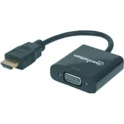 1St. Manhattan 151467 HDMI Konverter HDMI-Steck auf VGA-Buchse