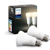 Philips Hue White 9.5W E27 Set 2 Stk